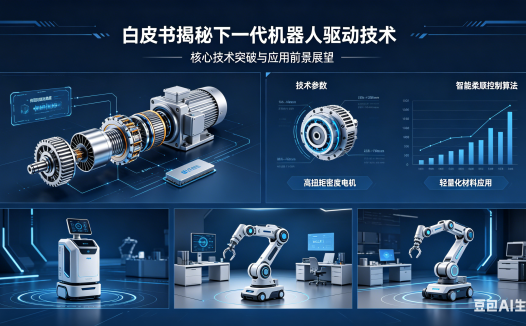 白皮书揭秘下一代机器人驱动技术