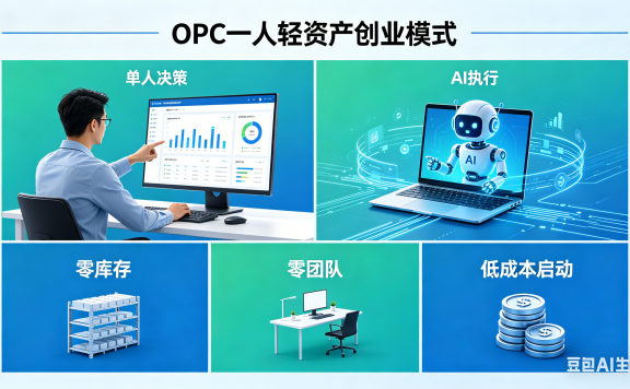 如何利用AI实现OPC轻资产创业