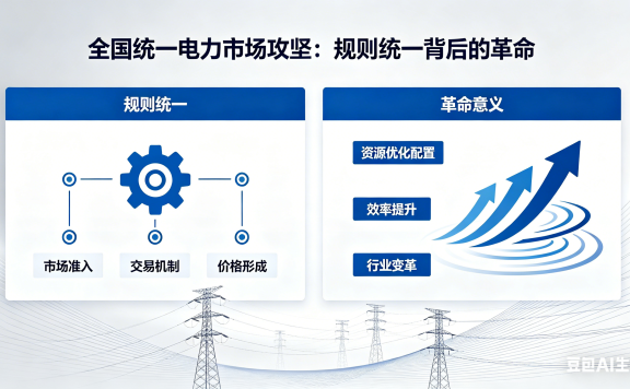全国统一电力市场攻坚:规则统一背后的革命