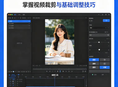 剪映从基础到精通（入门版）第二课：内容裁剪及调整