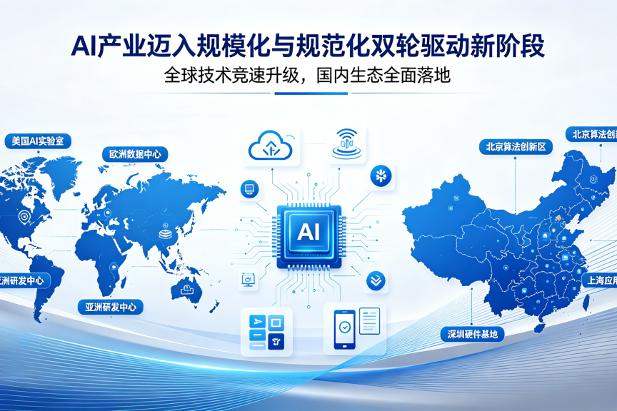 AI 产业迈入规模化与规范化双轮驱动新阶段：全球技术竞速升级，国内生态全面落地