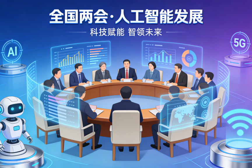 两会“智能经济”新蓝图：AI战略从工具赋能迈向经济形态重构