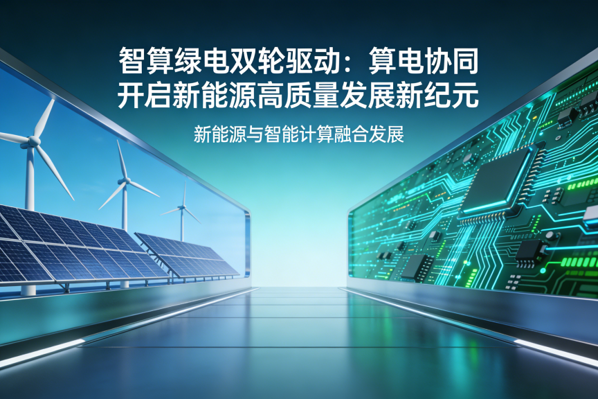 智算绿电双轮驱动：算电协同开启新能源高质量发展新纪元
