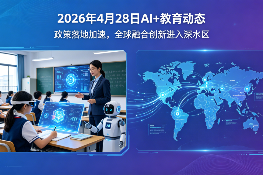 AI+教育动态：政策落地加速，全球融合创新进入深水区