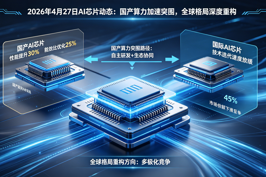 AI 芯片动态：国产算力加速突围，全球格局深度重构