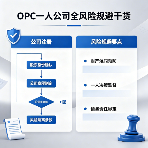 OPC 一人公司全风险规避干货