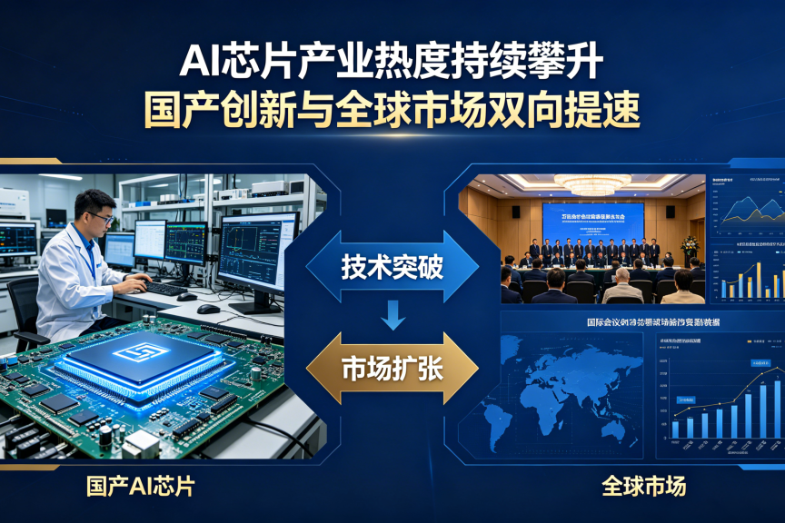 AI芯片产业热度持续攀升 国产创新与全球市场双向提速