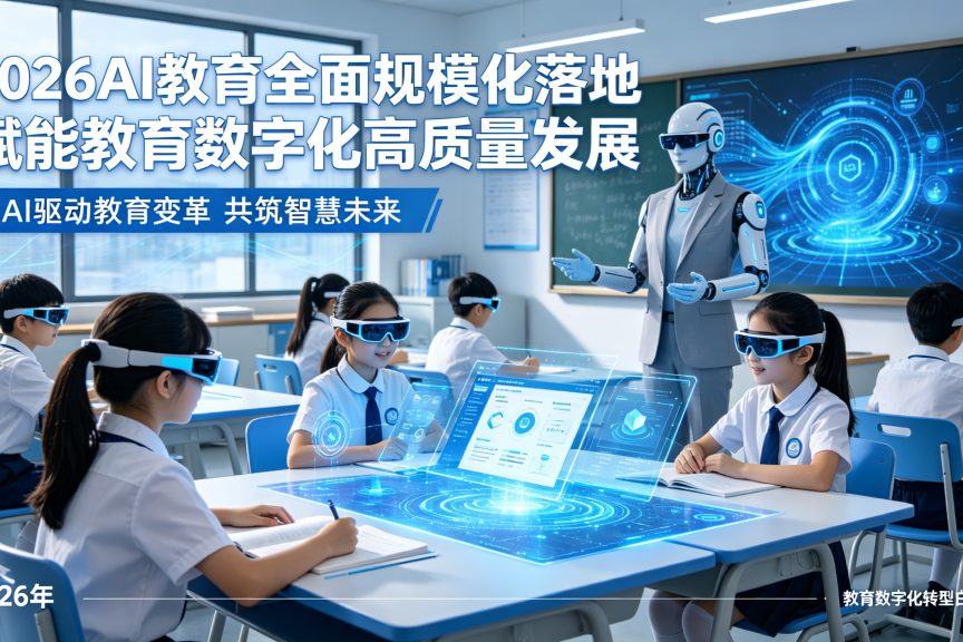 2026AI教育全面规模化落地 赋能教育数字化高质量发展