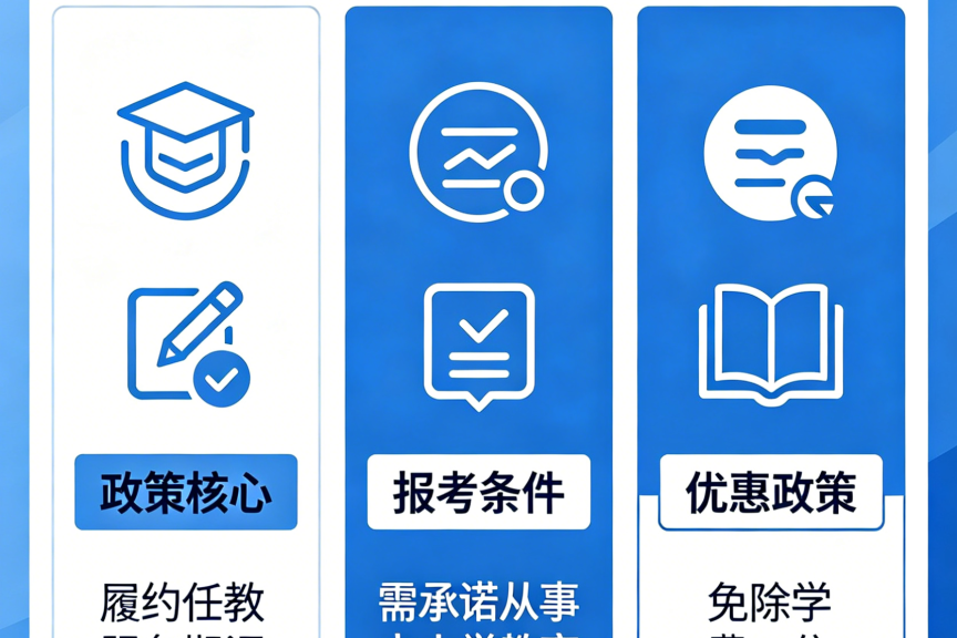 部属公费师范生新政精简资讯