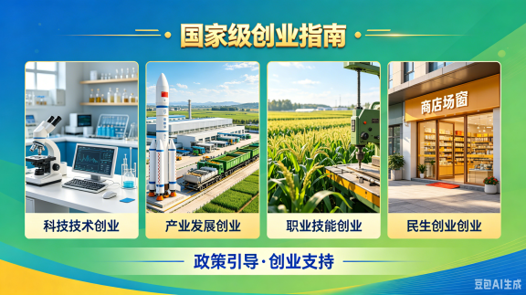 四部委发布国家级创业指南，明确四大核心创业方向