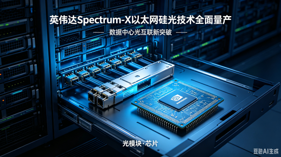 英伟达Spectrum-X以太网硅光技术全面量产