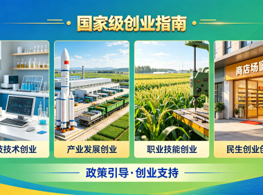 四部委发布国家级创业指南,明确四大核心创业方向