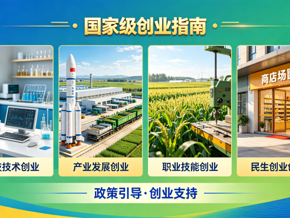 四部委发布国家级创业指南，明确四大核心创业方向