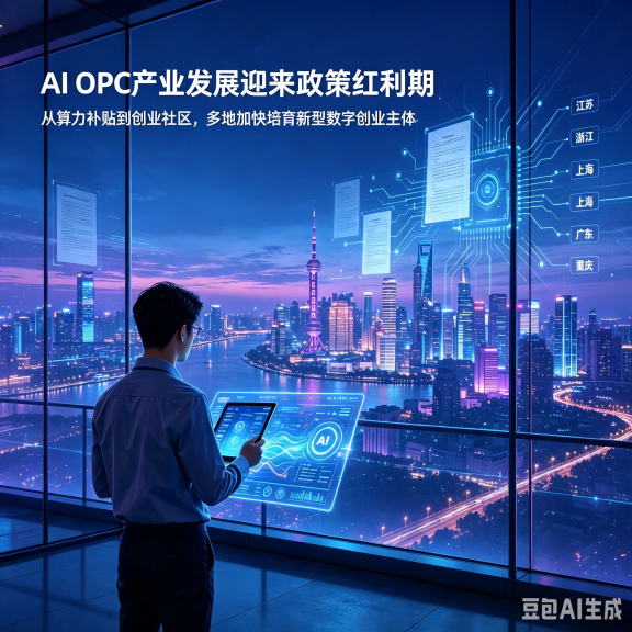 多地密集出台专项政策,全面支持人工智能 OPC 产业发展