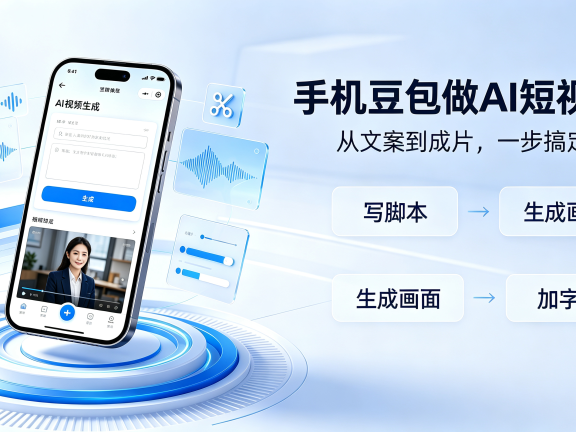 手机豆包制作 AI 短视频(完整实操)