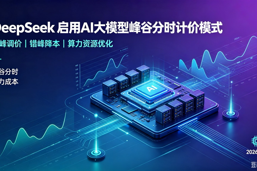 DeepSeek 启用 AI 大模型峰谷分时计价模式