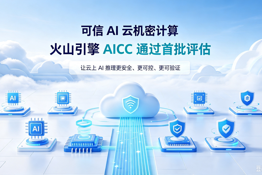 火山引擎 AICC 通过首批可信 AI 云机密计算评估