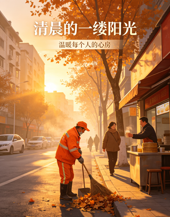 清晨一缕阳光照进心房：人间安宁，从来都是彼此温暖