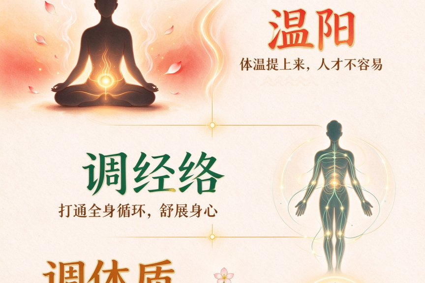 温热  散寒  调经络