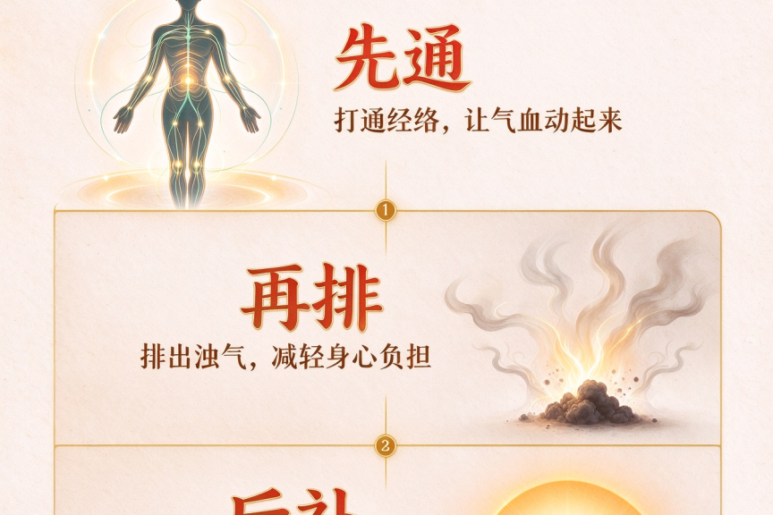 先通  再排  后补